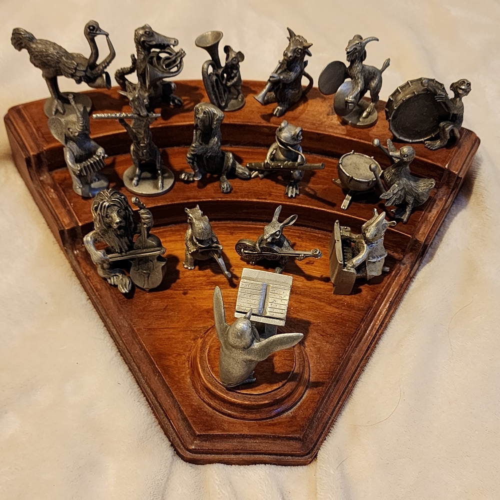RARE, complete Orchestra by Hudson Pewter